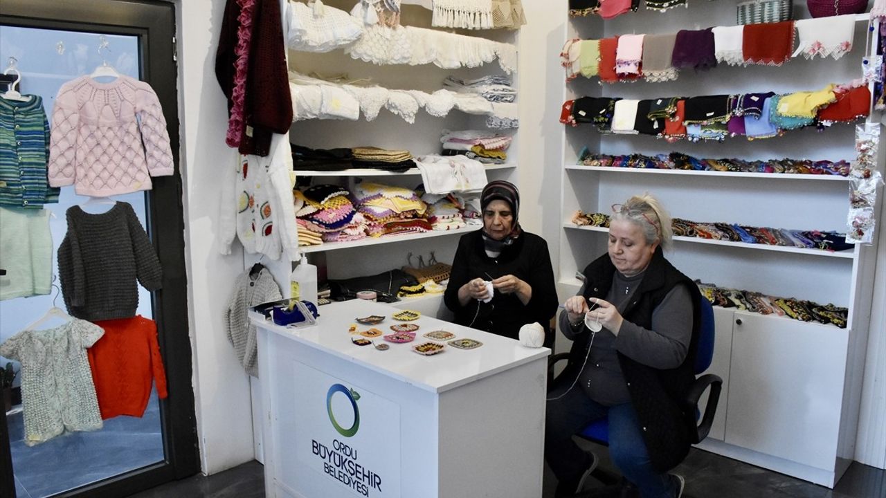 Ordu'da 2,500 Kadın El Emeğiyle Aile Bütçesine Destek Sağlıyor