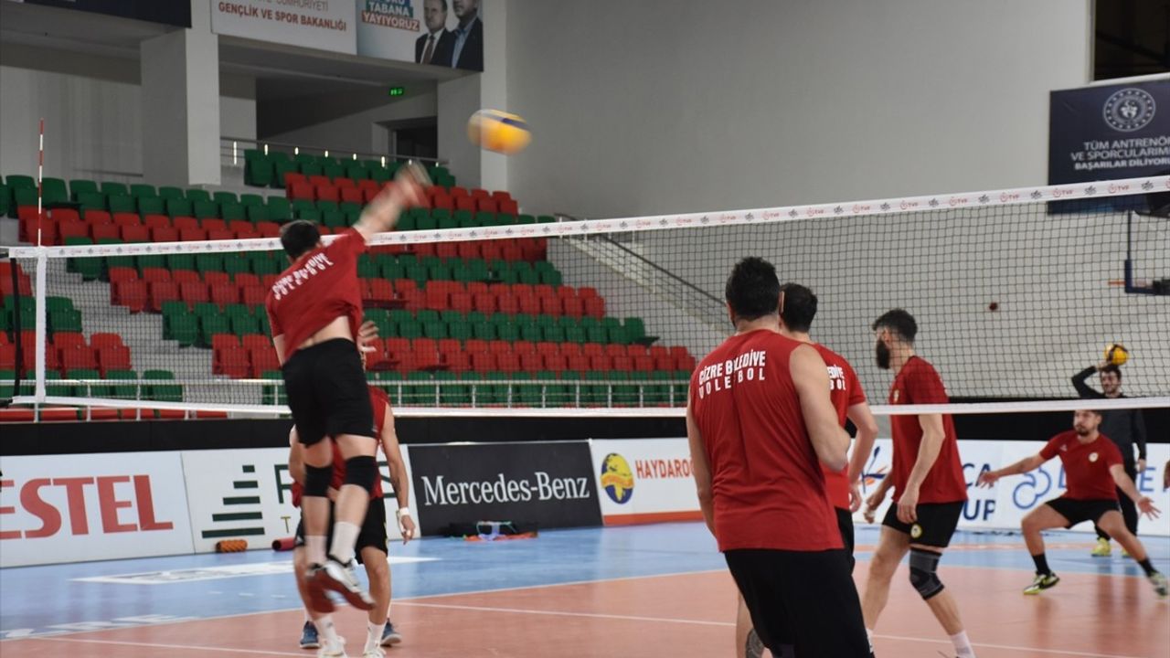 Rams Global Cizre Belediyespor, Alanya Belediyespor Maçına Hazırlanıyor