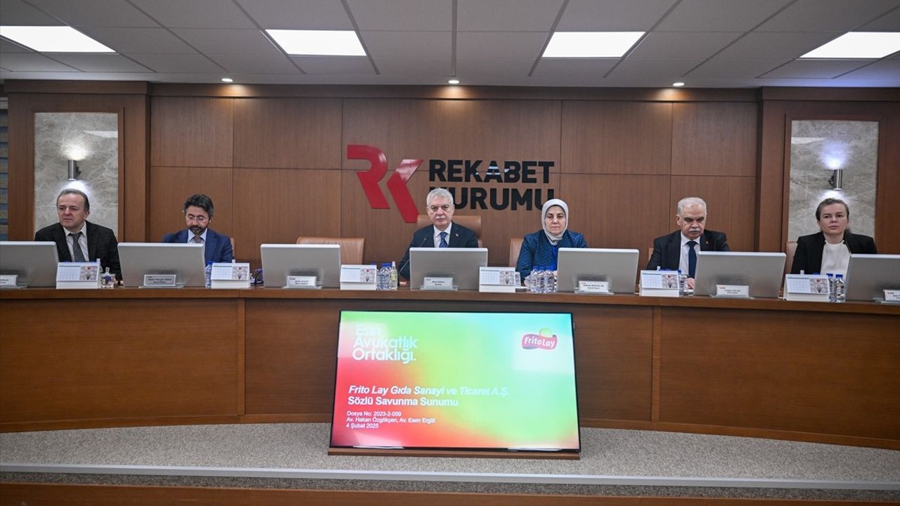 Rekabet Kurulu Frito Lay Soruşturmasında Sözlü Savunma Toplantısını Gerçekleştirdi