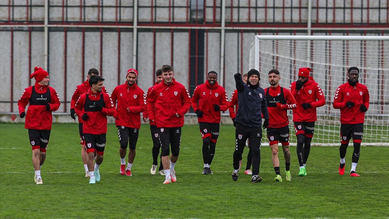 Samsunspor, Çaykur Rizespor Maçına Hazırlıklara Hız Kesmeden Devam Ediyor