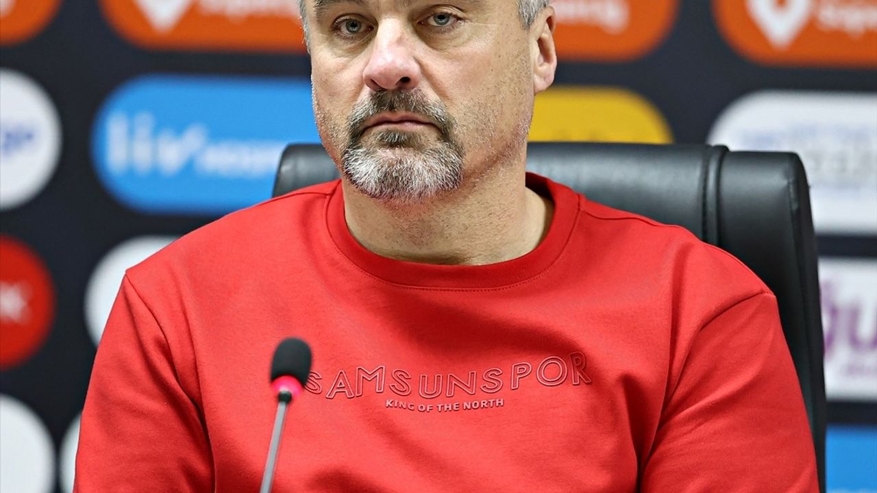 Samsunspor Teknik Direktörü Reis: "Bu maçtan çıkaracağımız dersler olacaktır"