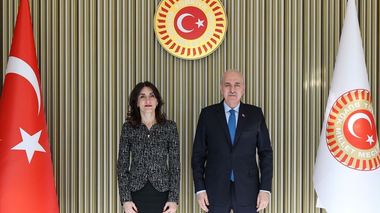 TBMM Başkanı Kurtulmuş, Gürcistan Dışişleri Bakanı Botchorishvili'yi Ağırladı
