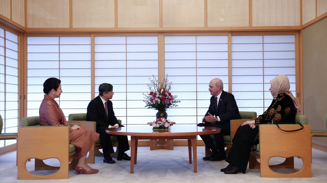 TBMM Başkanı Kurtulmuş, Japonya İmparatoru Naruhito ile Görüştü