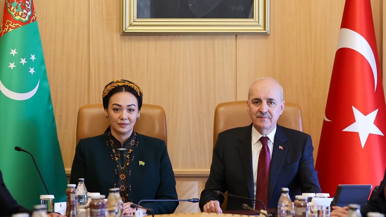 TBMM Başkanı Kurtulmuş, Türkmenistan Meclis Başkanı ile Güçlü İş Birliklerine Vurgu Yaptı
