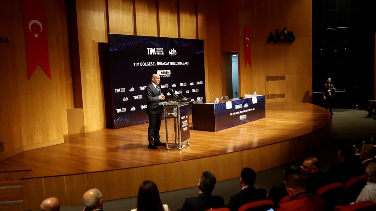 TİM Başkanı Gültepe, Akdeniz İhracatçılarla Buluştu: 2028 Hedefi 575 Milyar Dolar