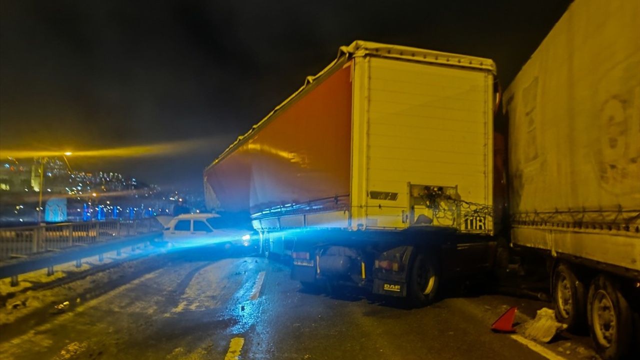 Trabzon'da Zincirleme Trafik Kazası: 1 Yaralı