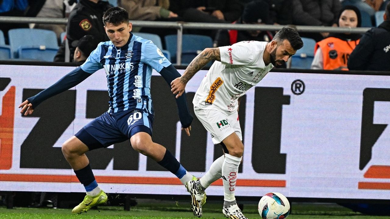 Trendyol Süper Lig: Adana Demirspor ve Onvo Antalyaspor 1-1 Kaldı