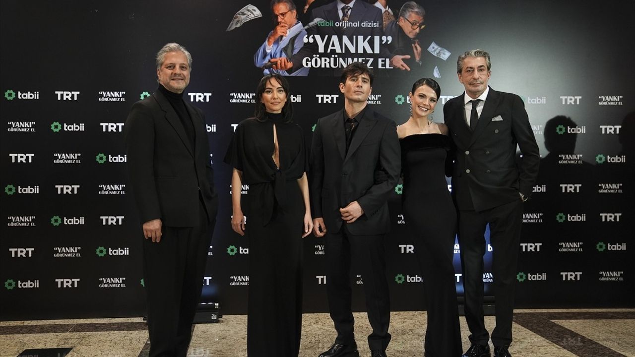 TRT Tabii'nin 'Yankı' Dizisi Görünmez El'in Galası Görkemli Bir Şekilde Yapıldı