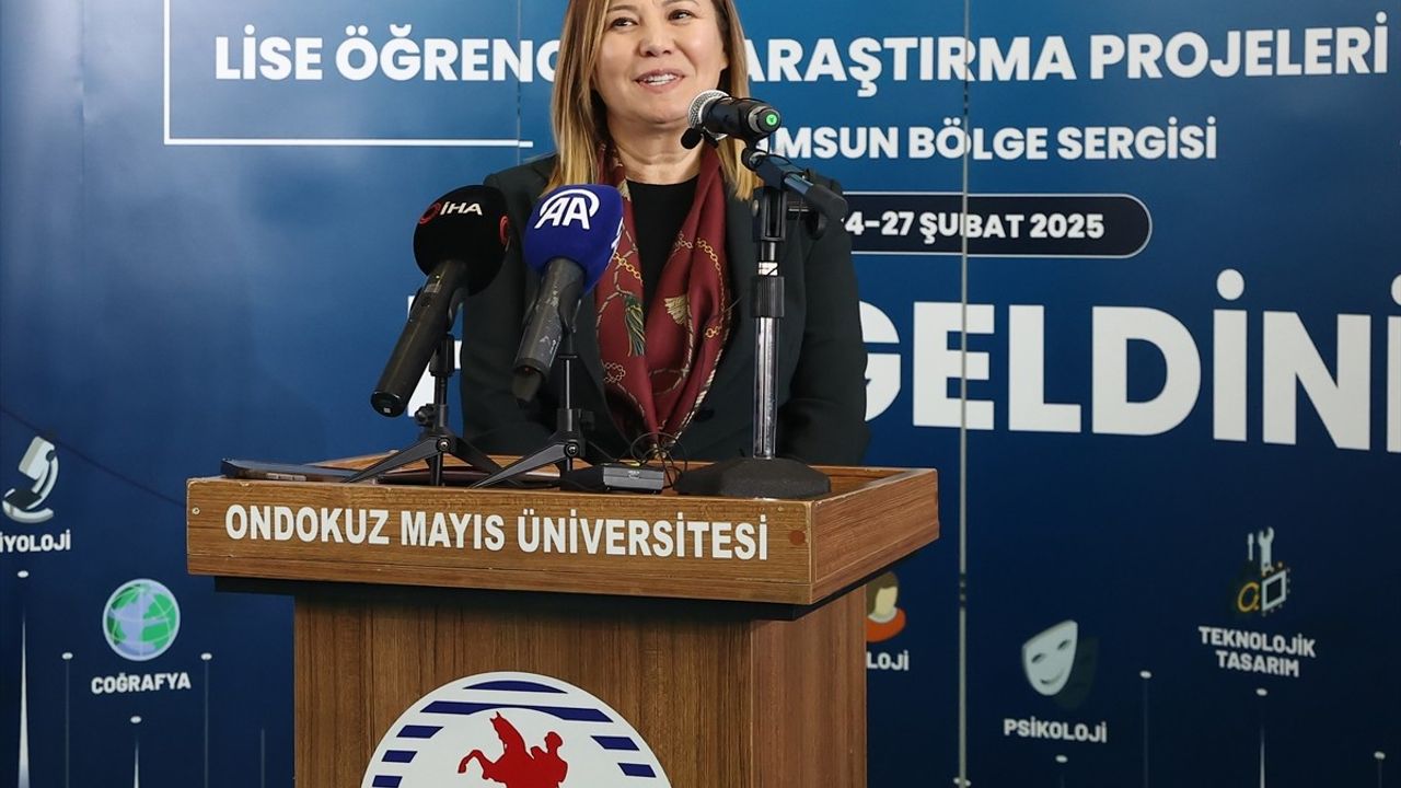 TÜBİTAK 56. Lise Öğrencileri Araştırma Projeleri Bölge Yarışması Samsun'da Başladı