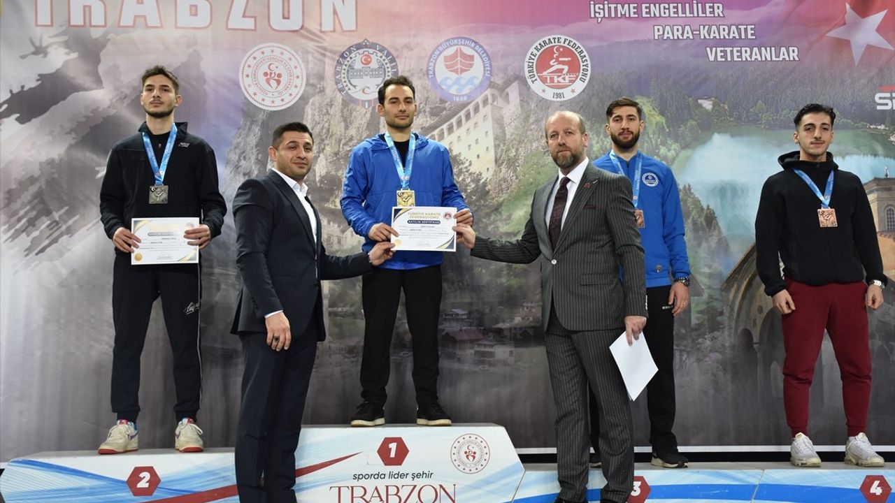 Türkiye Karate Şampiyonası Trabzon'da Sona Erdi: Şampiyonlar Belli Oldu