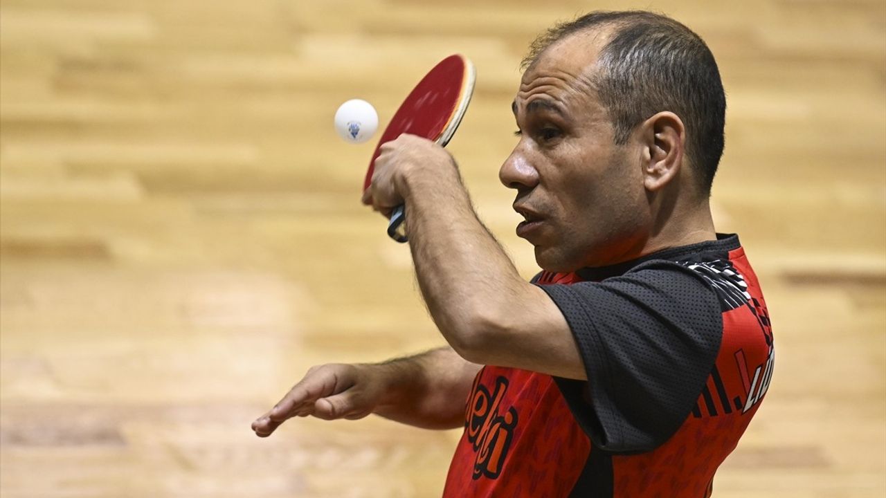 Türkiye Para Masa Tenisi Şampiyonası Ankara'da Başladı