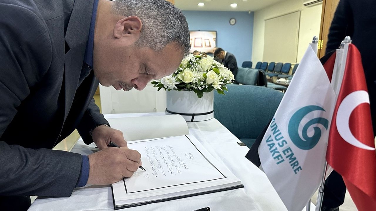 Ürdün'de Hasan Çelebi İçin Taziye Defteri Açıldı