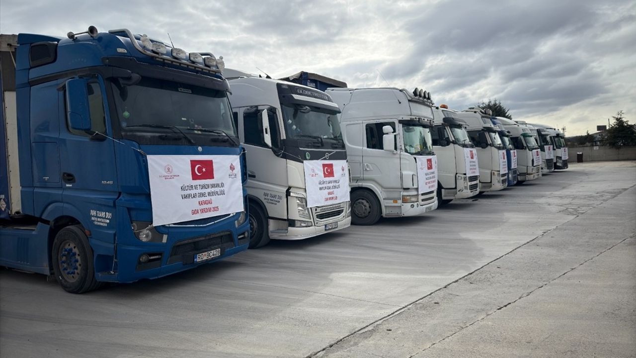 Vakıflar Genel Müdürlüğü'nden Ramazan'da 20 Bin Koli Kuru Gıda Yardımı