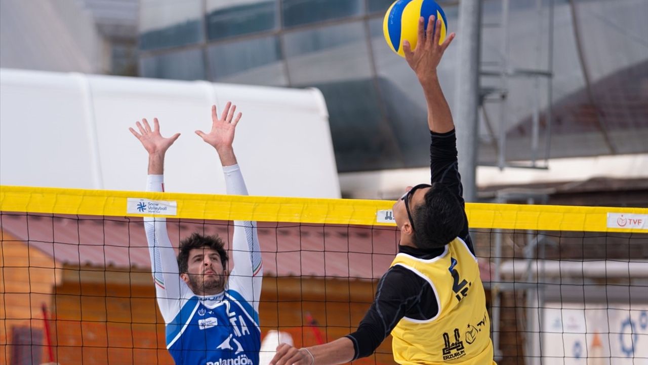 2025 FIVB Kar Voleybolu Dünya Turu Erzurum'da Zirveye Ulaştı
