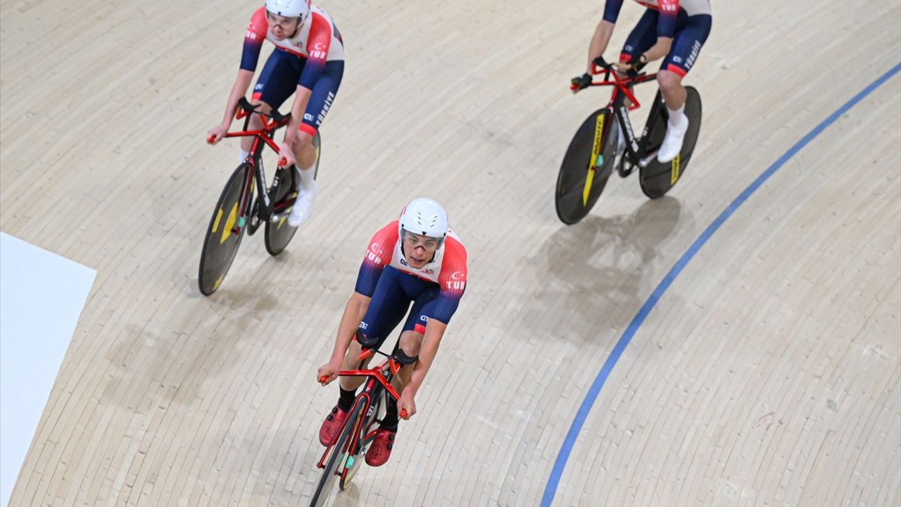 2025 UCI Pist Bisikleti Uluslar Kupası Konya'da Start Aldı