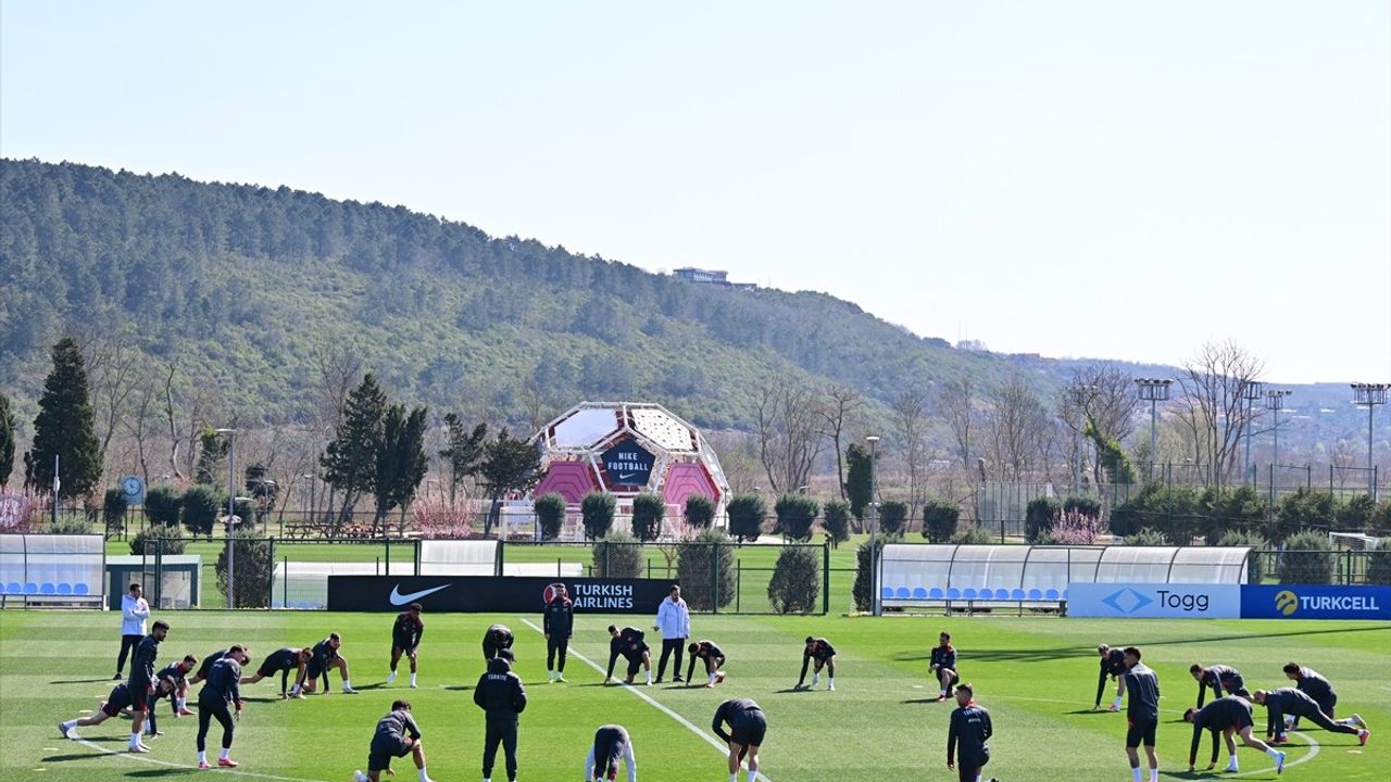 A Milli Futbol Takımı Macaristan Maçına Hazır