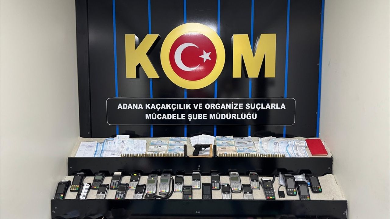 Adana'da Tefecilik Operasyonunda 12 Zanlı Yakalandı