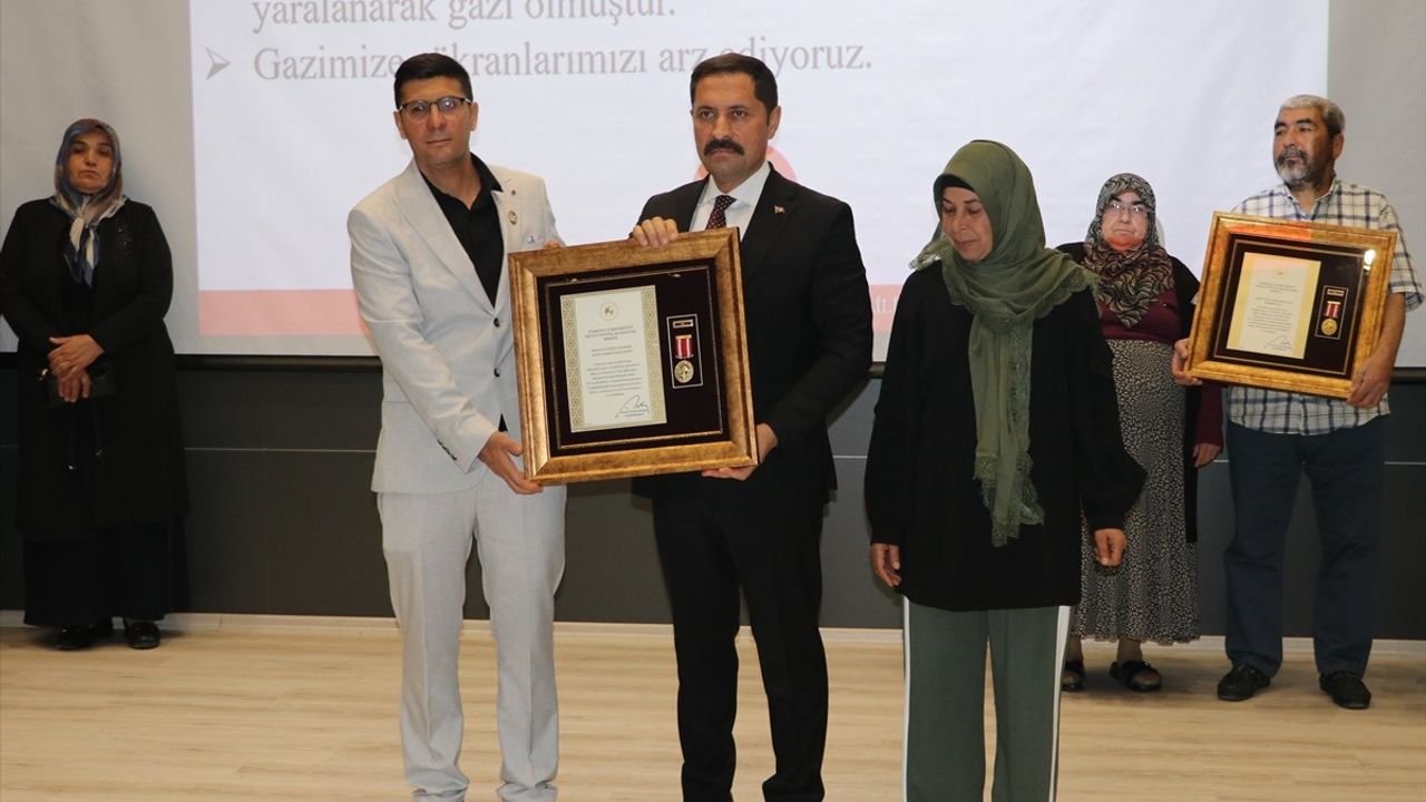 Adana, Hatay ve Osmaniye'de Devlet Övünç Madalyası Törenleri