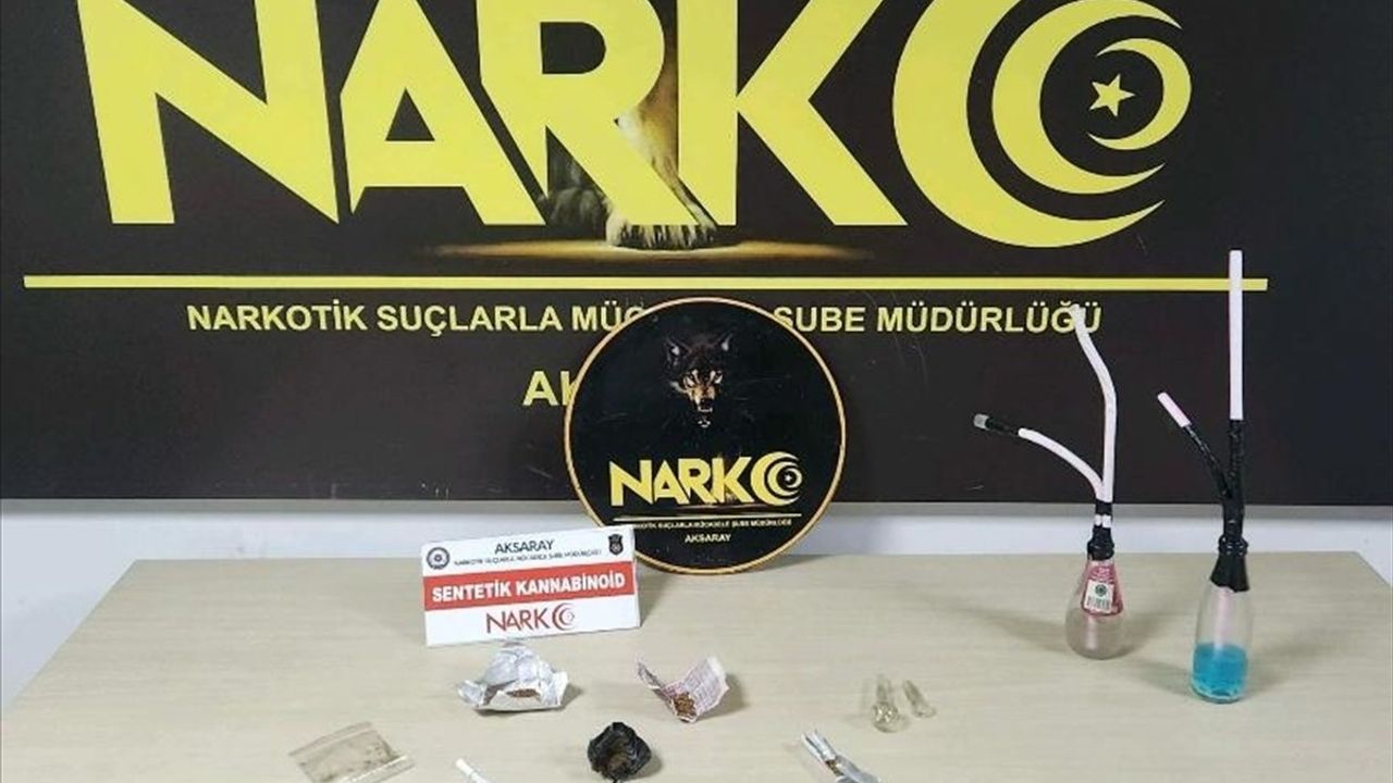 Aksaray'da Uyuşturucu Operasyonu: 3 Zanlı Tutuklandı