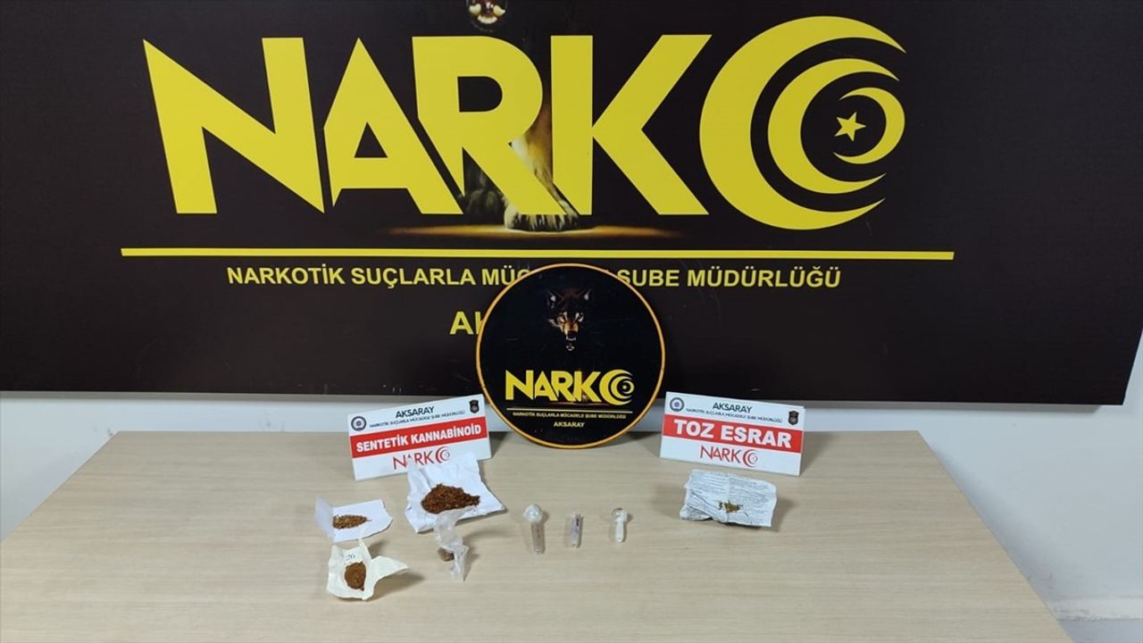 Aksaray'da Uyuşturucu Operasyonu: 4 Zanlı Tutuklandı