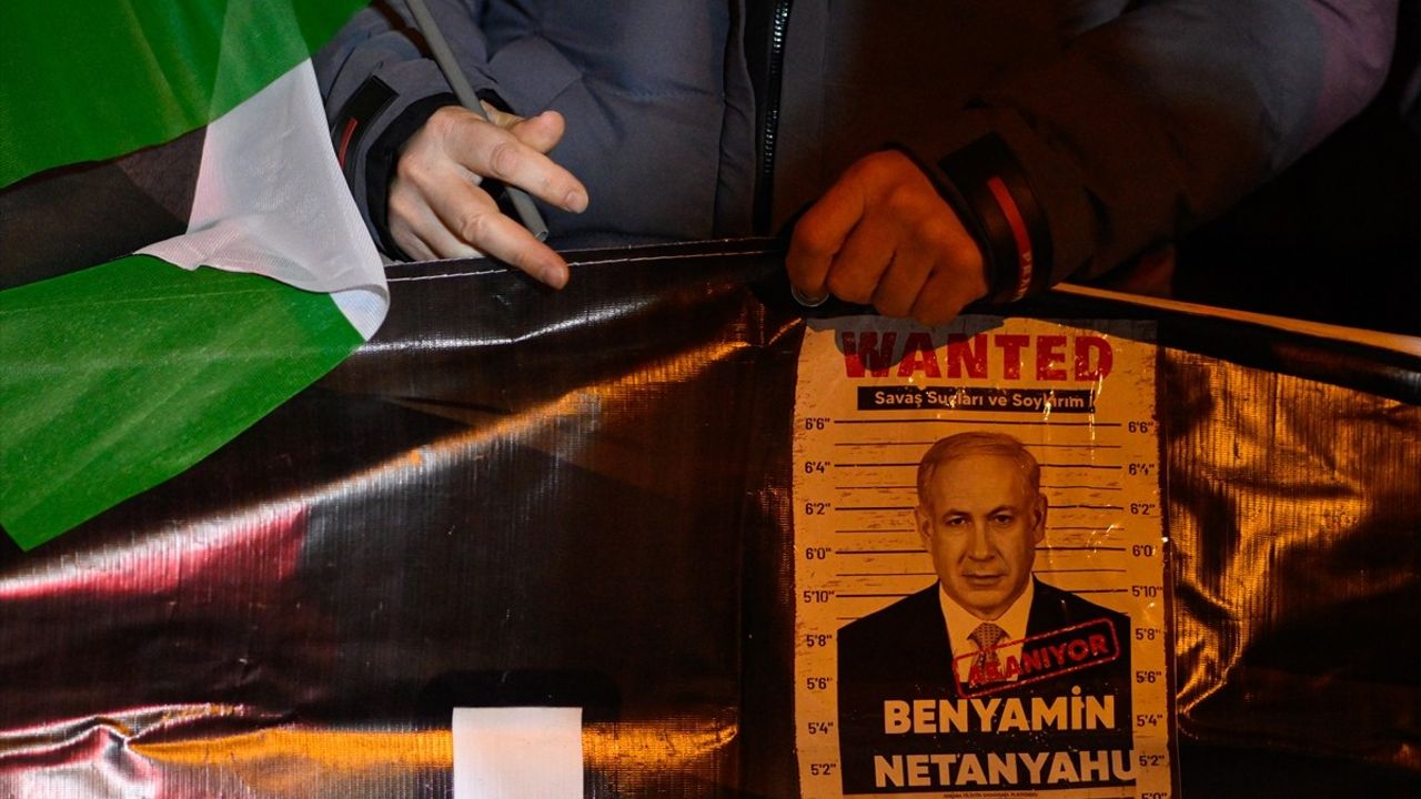 Ankara'da Gazze İçin Protesto: Saldırılar Kınandı