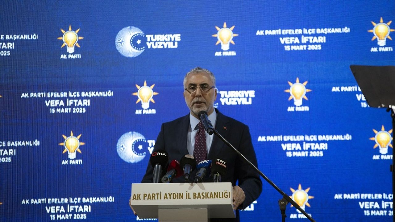 Bakan Işıkhan Aydın'da İftarda Önemli Açıklamalarda Bulundu