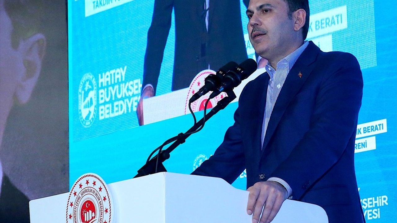 Bakan Kurum Hatay'da Deprem İyileştirme Çalışmalarını Değerlendirdi