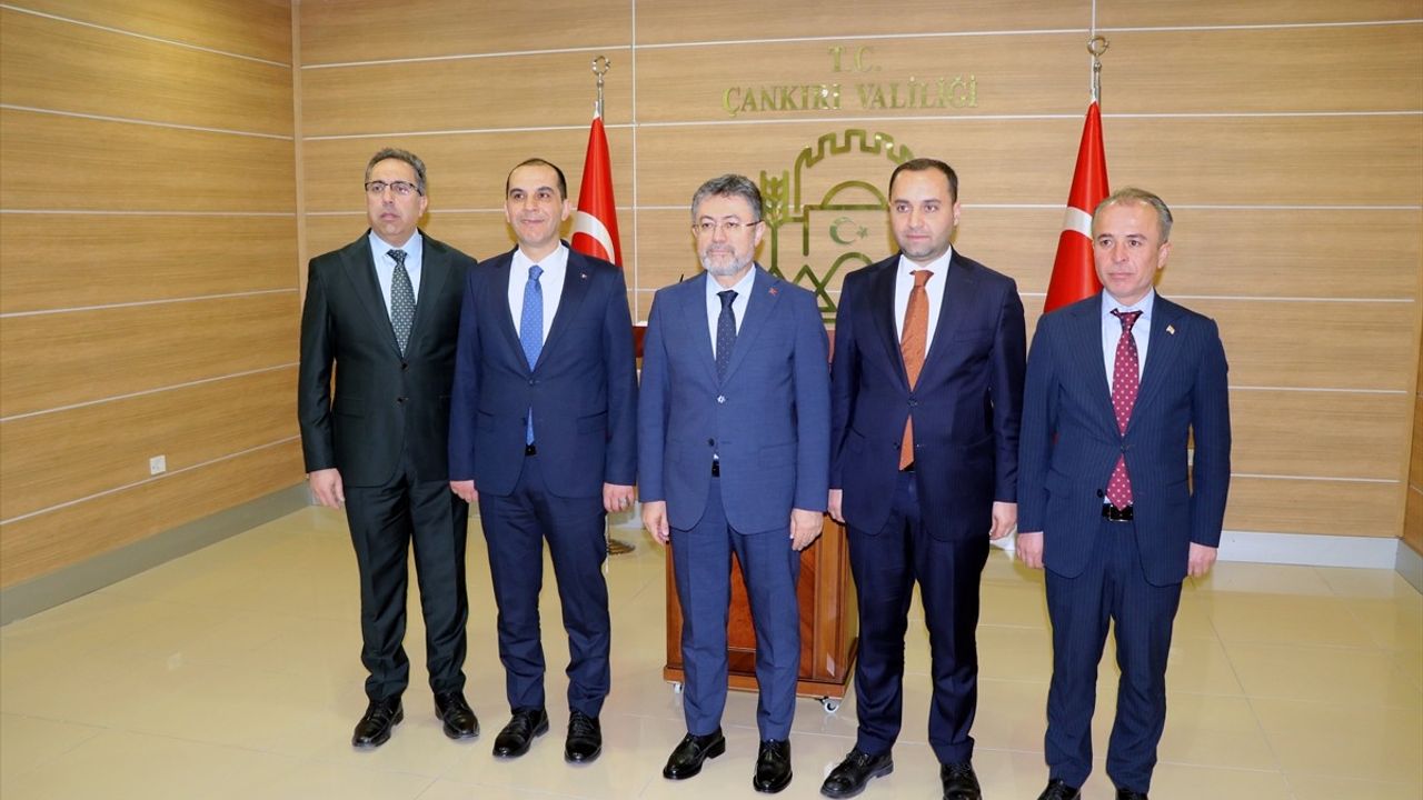 Bakan Yumaklı'dan Çankırı'da Tarım ve Ekonomi Vurgusu