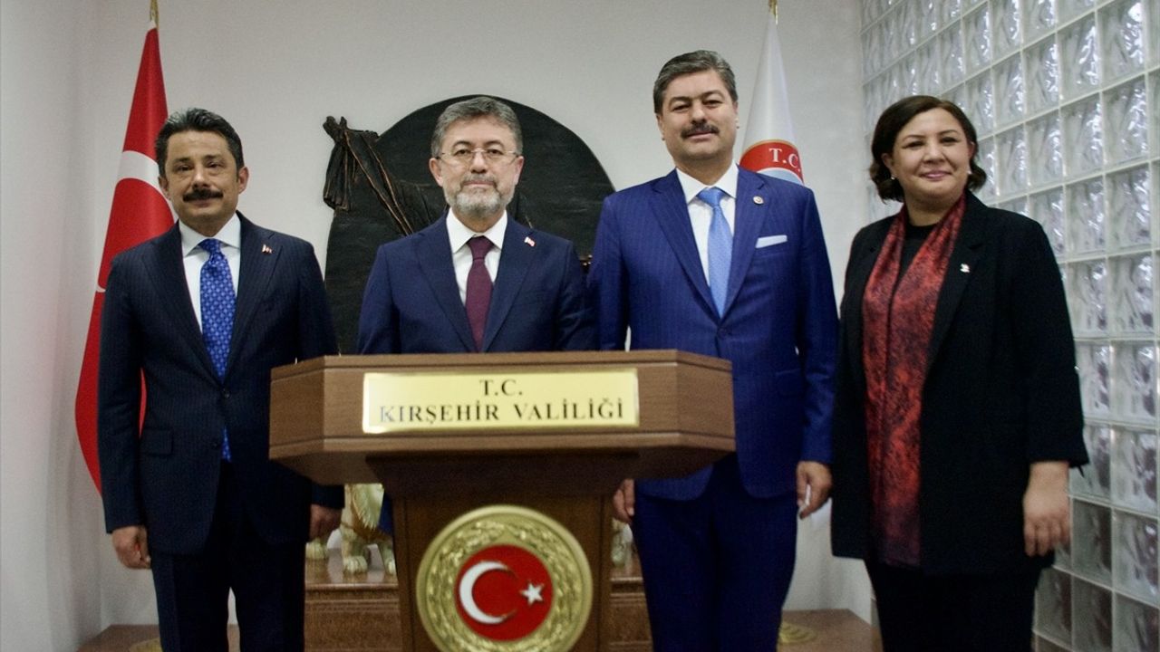 Bakan Yumaklı Kırşehir'de Su Yönetimine Dikkat Çekti