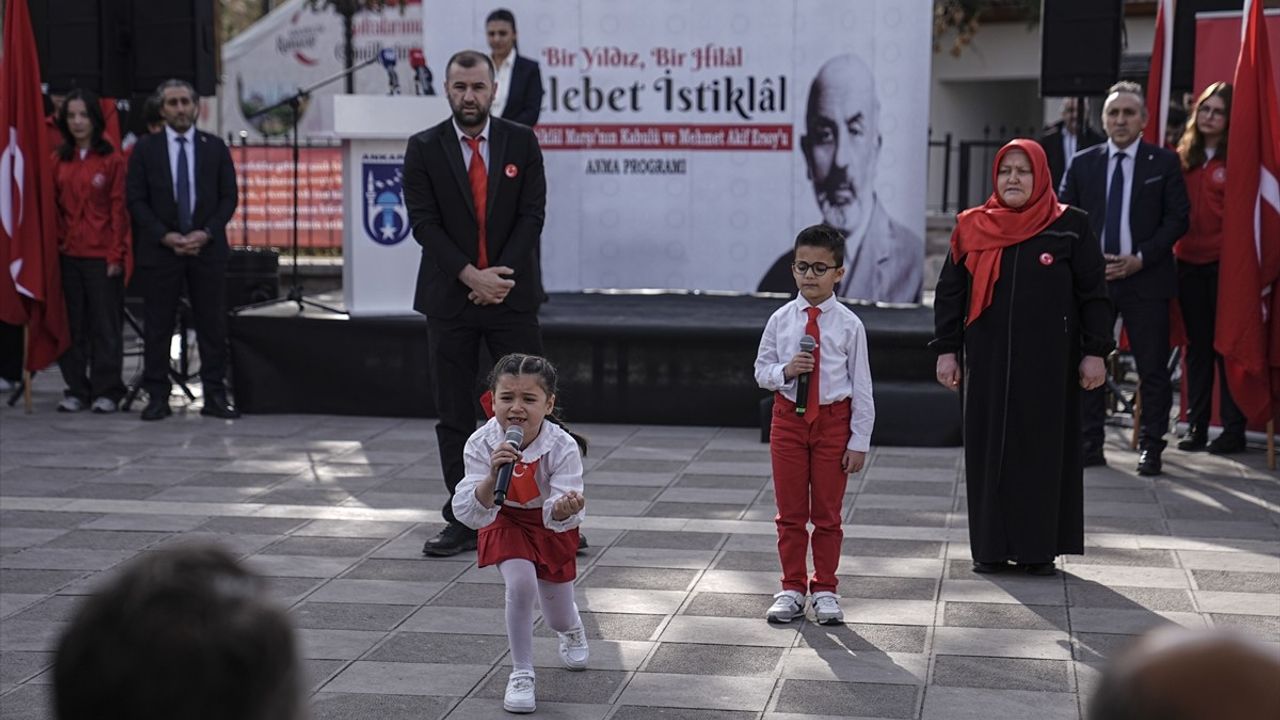 Başkentte 'Bir Yıldız, Bir Hilal, İlelebet İstiklal' Etkinliği Düzenlendi