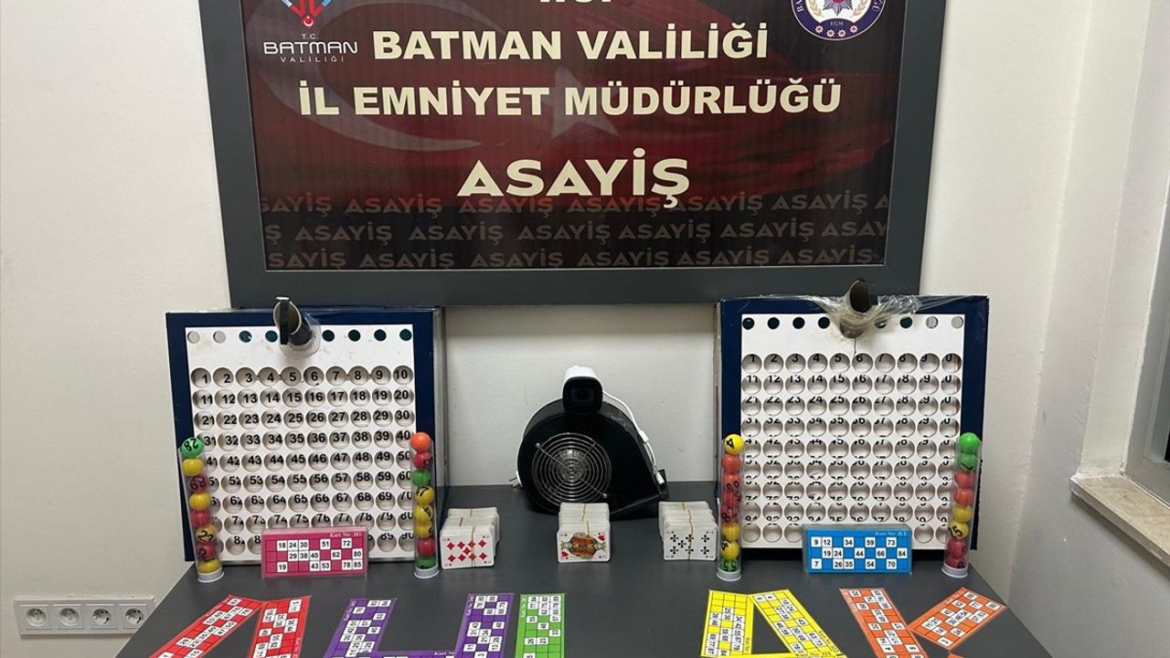 Batman'da Kumar Operasyonu: 33 Kişiye 305 Bin Lira Ceza