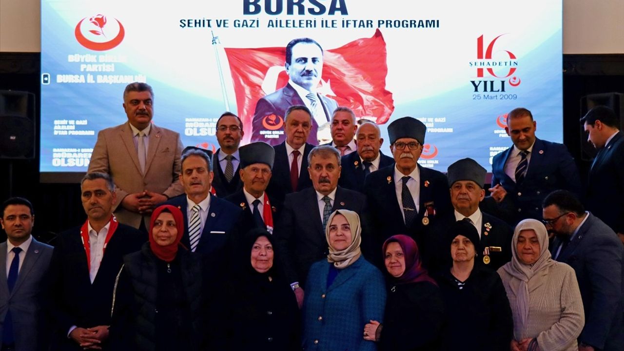 BBP Genel Başkanı Destici'den Bursa'da Bayramlaşma Çağrısı