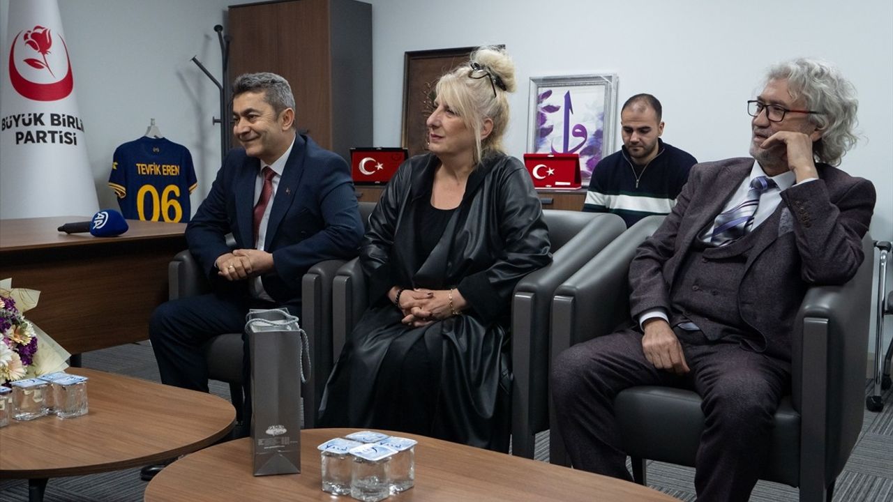 BBP Genel Merkezi'nde Siyasi Parti Temsilcileri Bayramlaşma Gerçekleştirdi
