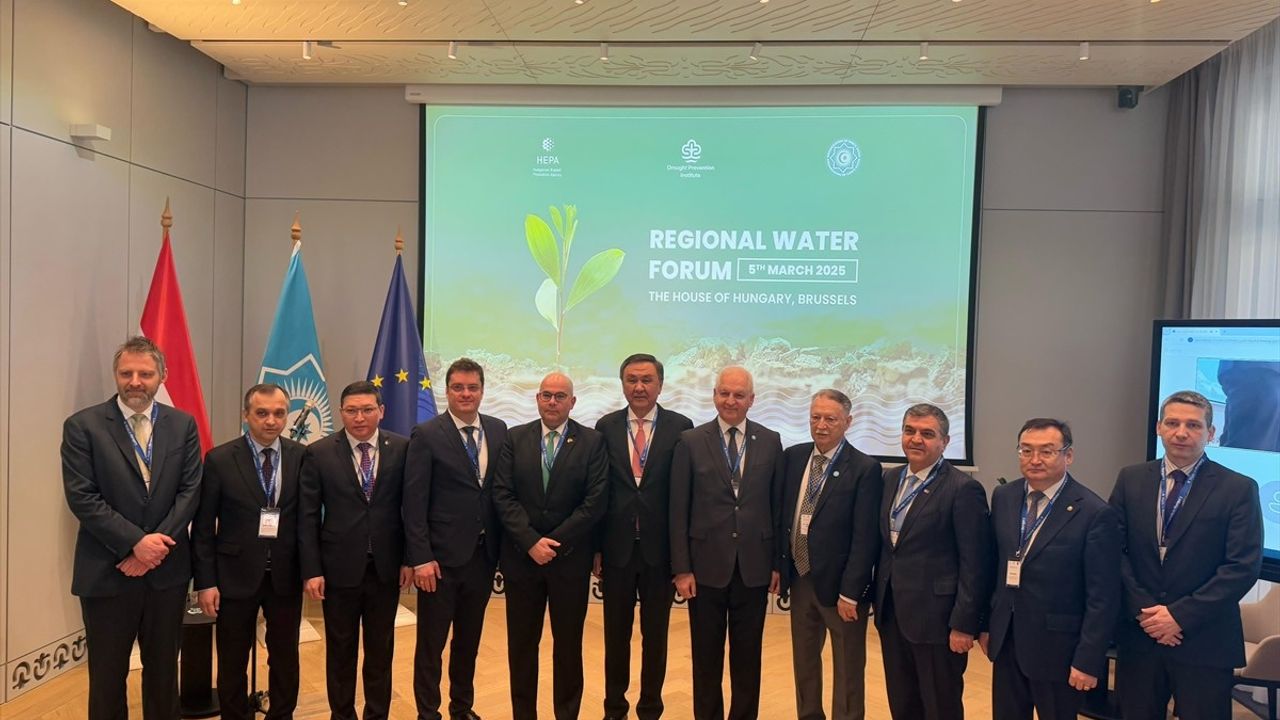 Brüksel'de Su Yönetimi İçin Tarihi Forum: TDT Bölgesel Su Forumu