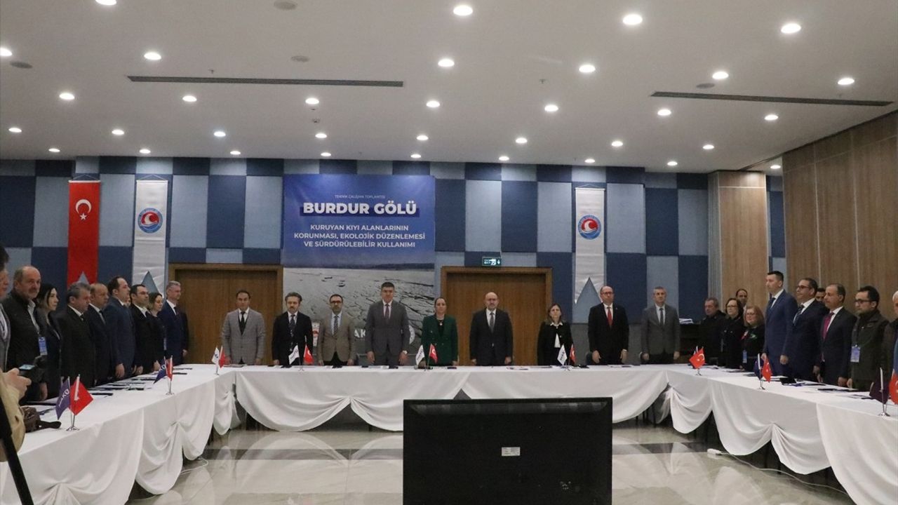 Burdur'da Göl Kıyıları için Önemli Çalıştay Gerçekleştirildi