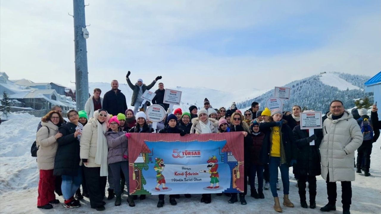 Bursa'daki Dezavantajlı Çocuklar Uludağ'da Eğlendi