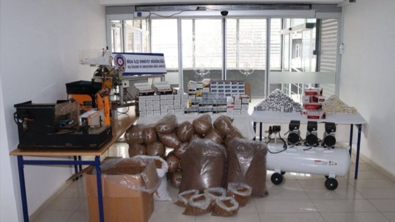 Çanakkale'de Kaçak Tütün Operasyonunda 5 Zanlı Yakalandı