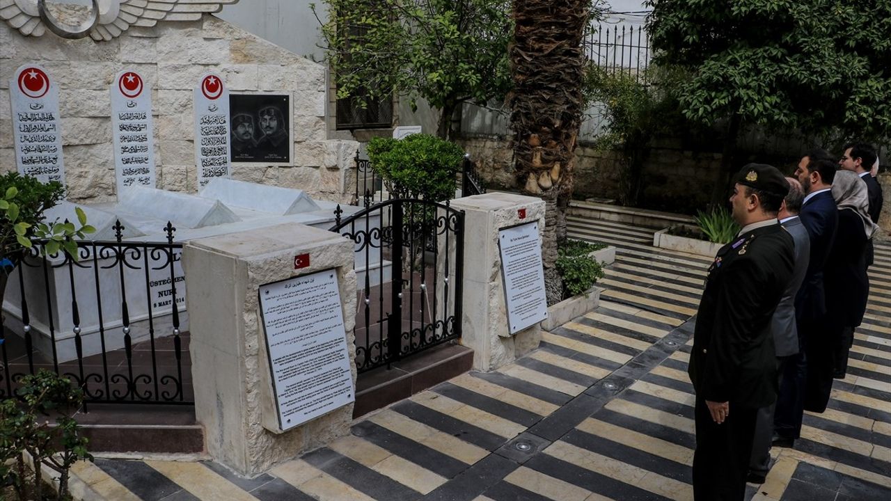 Çanakkale Şehitleri Şam'da Anıldı