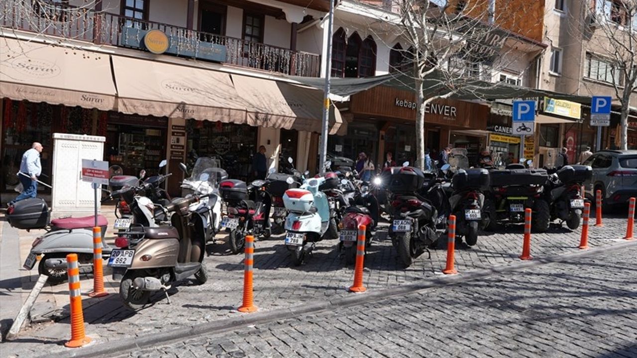 Denizli'de Motosiklet Park Sorunu Tarihe Karışıyor!