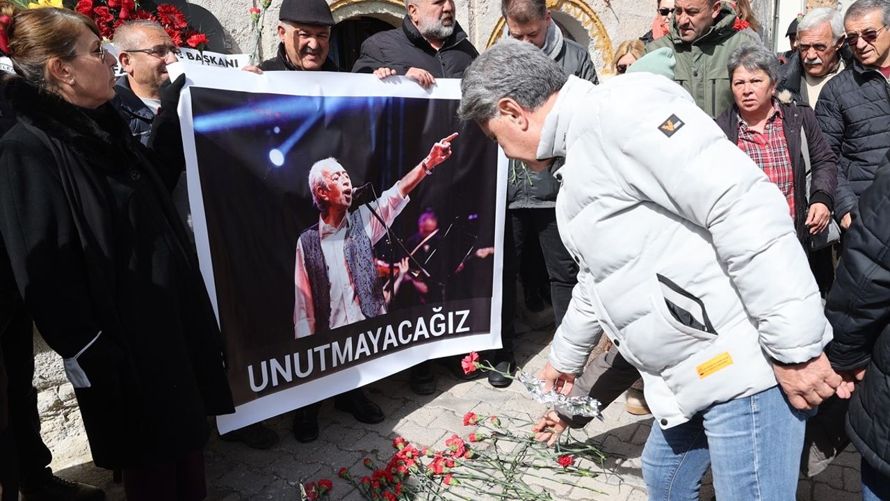 Edip Akbayram İçin Avanos'ta Duygulu Anma Etkinliği