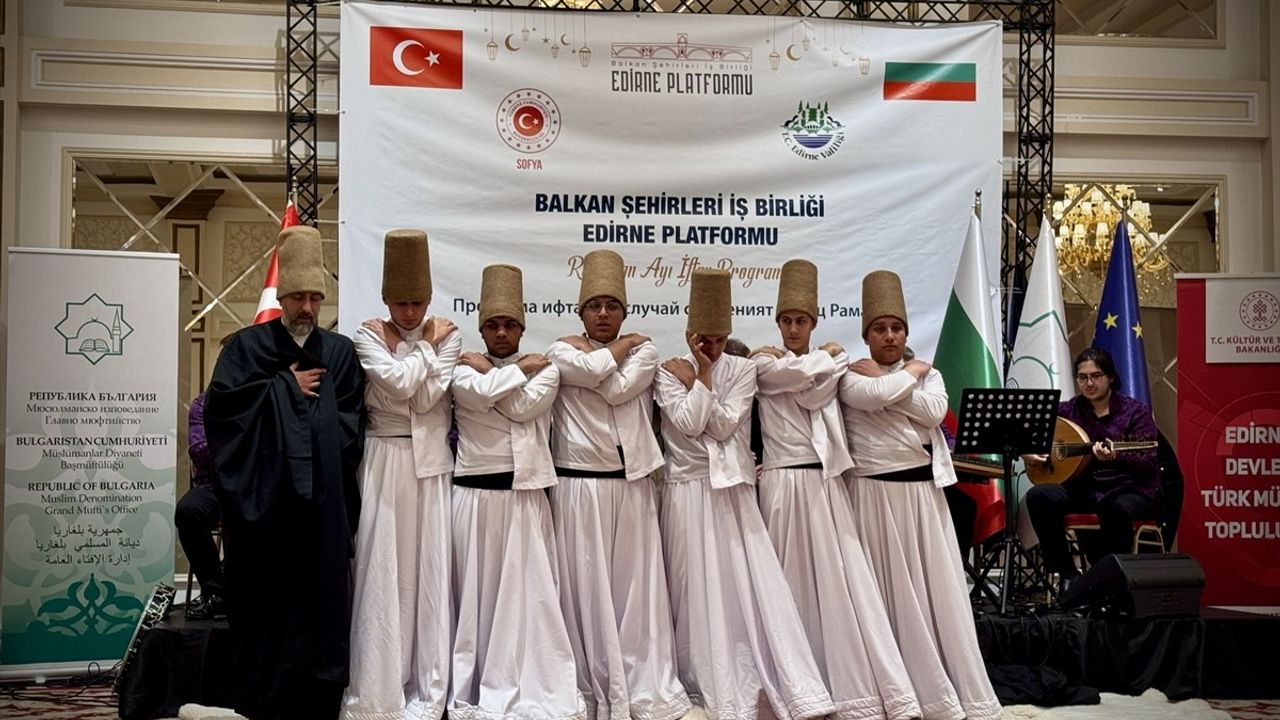 Edirne Valiliği Bulgaristan'da İftar Programı Düzenledi