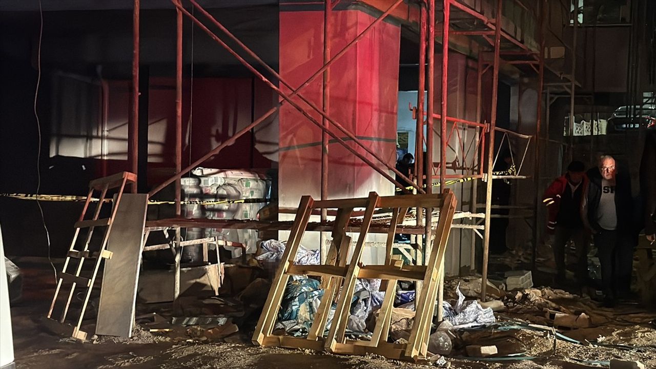 Elazığ'da İnşaatta Trajedi: Asansör Boşluğuna Düşen Adam Hayatını Kaybetti