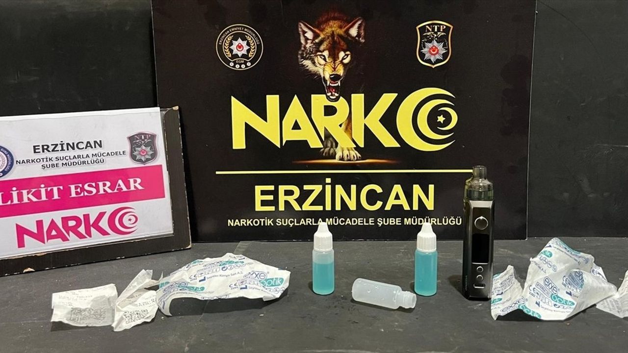 Erzincan'da Uyuşturucu Operasyonu: 3 Şüpheli Gözaltına Alındı