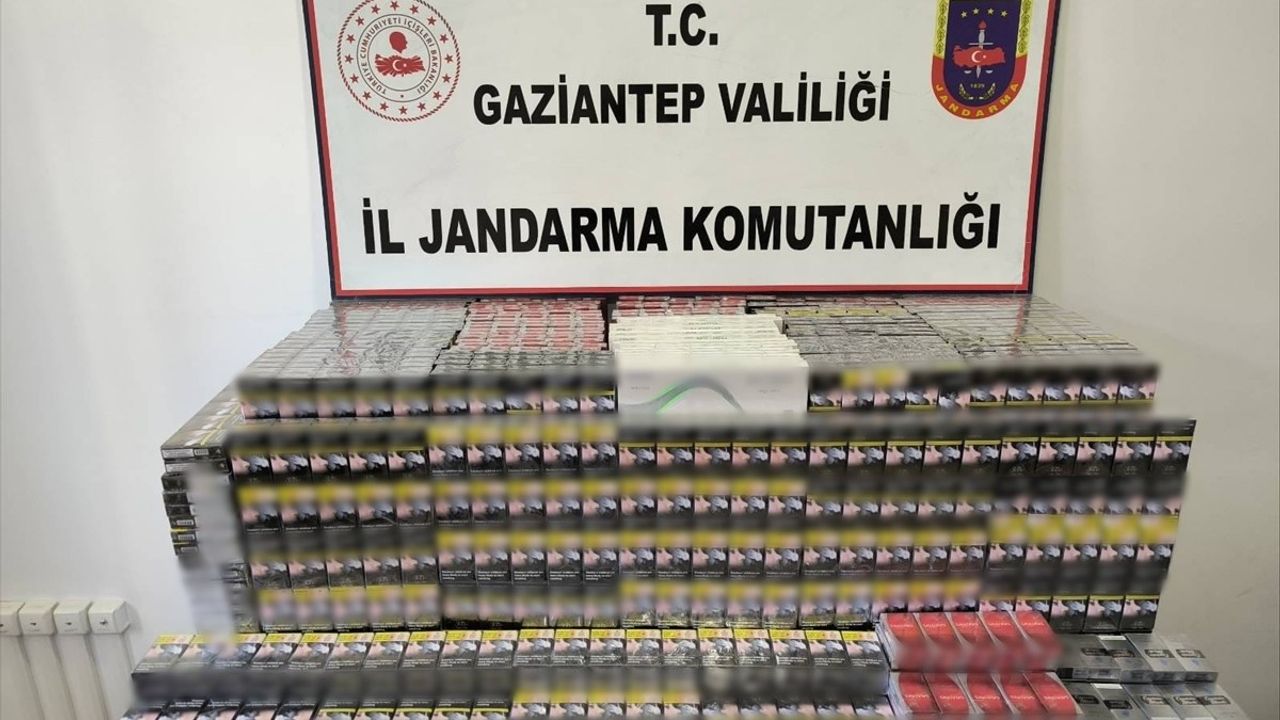 Gaziantep'te Kaçakçılık Operasyonunda 38 Gözaltı