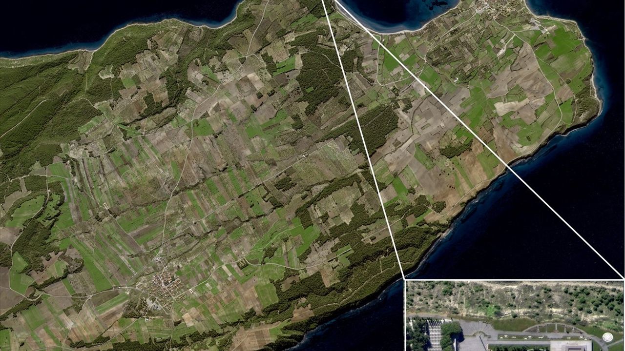 Göktürk-1 Uydusu 100 Bininci Görüntüyü Çanakkale'den Aldı