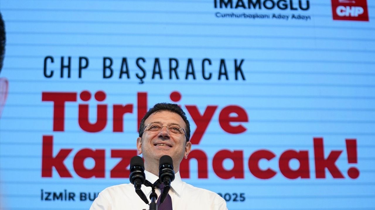 İmamoğlu İzmir'de Partililere Seslendi: "Gücüm Sizden Geliyor"