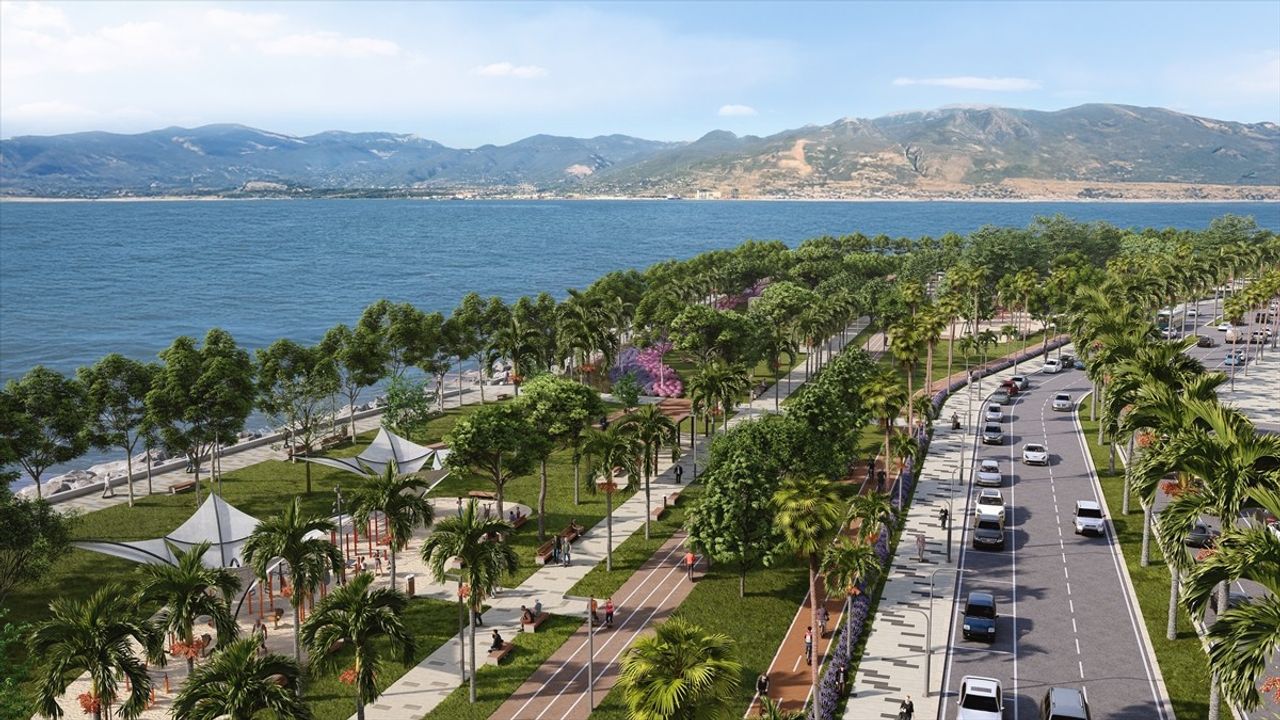 İskenderun Sahil Düzenleme Projesi Hızla İlerliyor