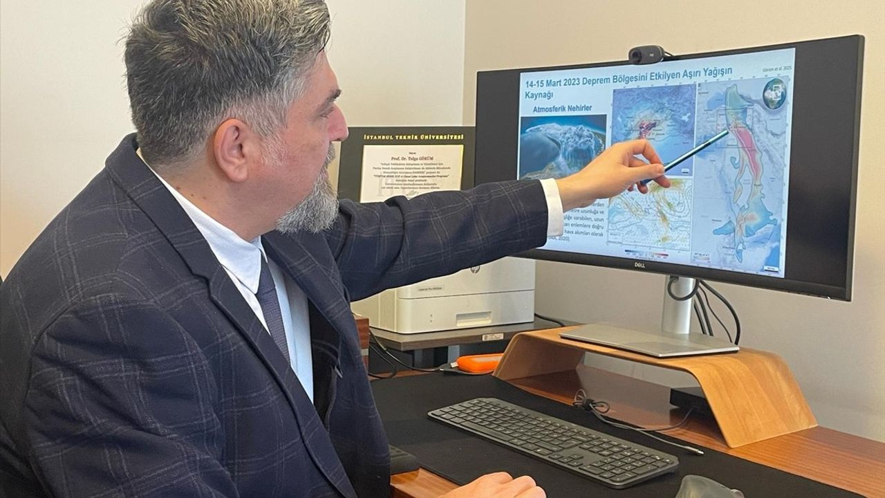 Kahramanmaraş Depremleri Sonrası Aşırı Yağışların Nedeni Atmosferik Nehirler