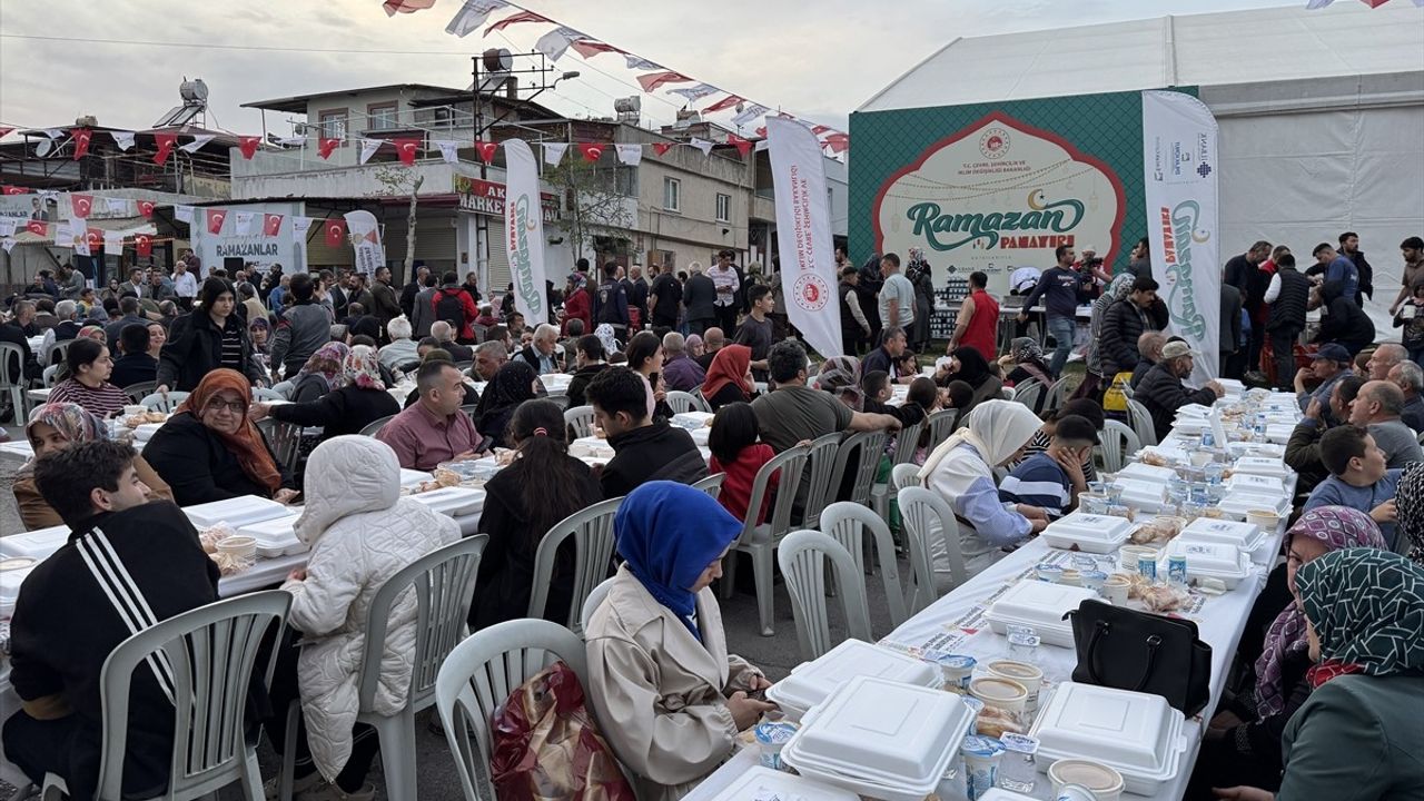 Kahramanmaraş'ta Ramazan Coşkusu: 'İlçemde İftar Var' Programı Sona Erdi
