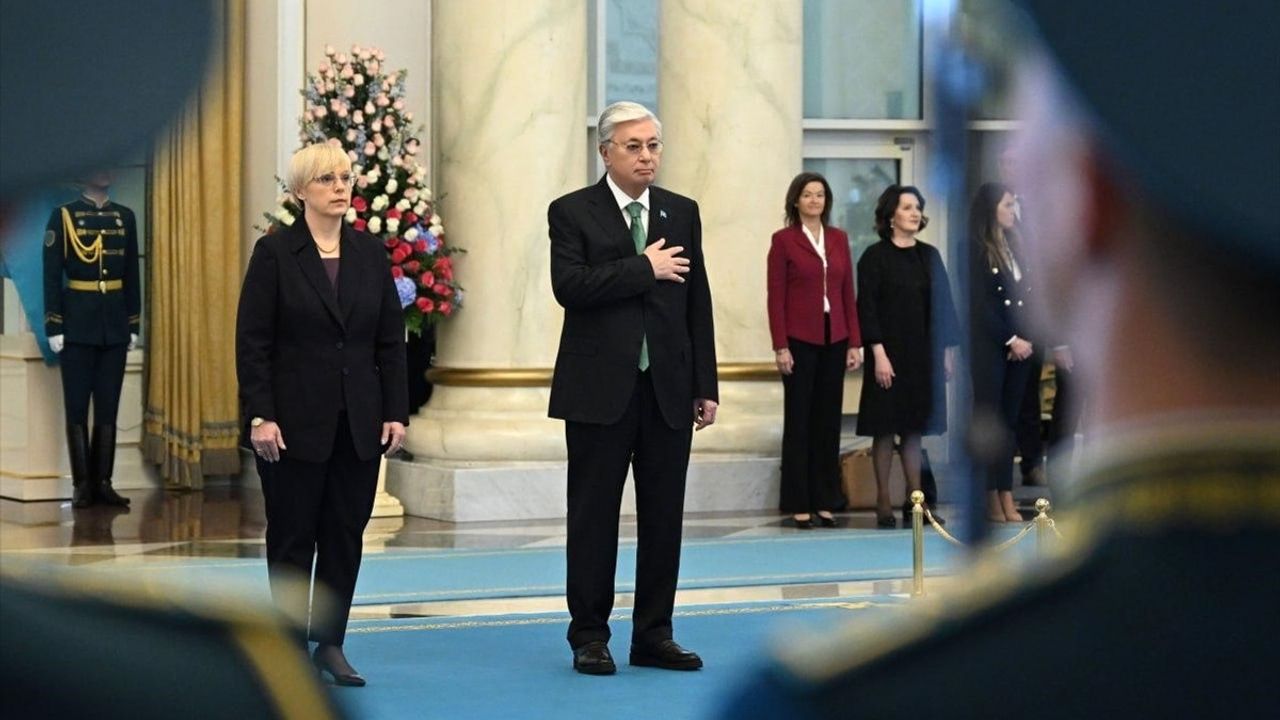 Kazakistan ve Slovenya İkili İlişkileri Güçleniyor